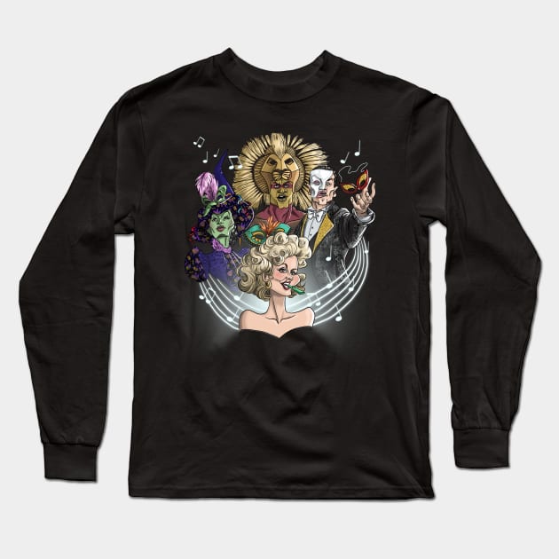 Musicals Long Sleeve T-Shirt by JonasEmanuel